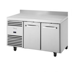True 2 Door 1/1 GN Counter Freezer with Splashback TCF1/2-CL-WT-DL-DR