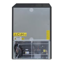 Nisbets Essentials Undercounter Refrigerator Black - 150Ltr