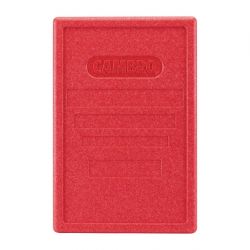 Cambro Lid for Insulated Food Pan Carrier Red