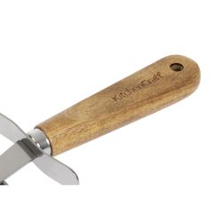 Kitchen Craft Italian Wood Handled Pizza Wheel 2.5