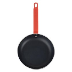 Hygiplas Aluminium Non-Stick Teflon Platinum Plus Frying Pan with Red Handle 24cm