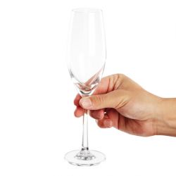 Olympia Cordoba Flute - 210ml 7 1/4oz (6 Pack)