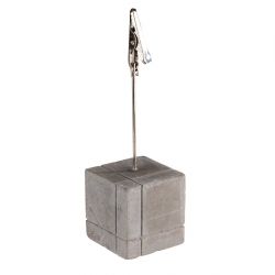 APS Concrete Effect Table Stand Square With Peg (4 pack)
