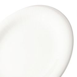 Royal Bone Ascot Embossed Coupe Plate 180mm (12 Pack)