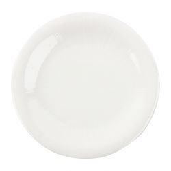 Royal Bone Ascot Embossed Coupe Plate 180mm (12 Pack)