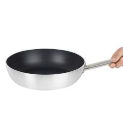 Vogue Aluminium Non-Stick Teflon Platinum Plus Saut Pan 319mm