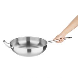 Vogue Stainless Steel Saut Pan 30cm