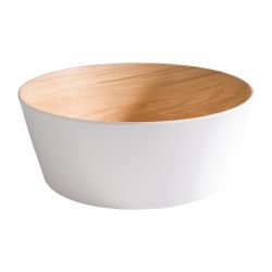 APS Frida Bowl Wood & White 265()mm 3.4Ltr