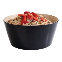 APS Frida Bowl Wood & Black 150()mm 450ml