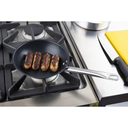 Vogue Stainless Steel Non-Stick Teflon Platinum Plus Frying Pan 20cm