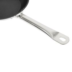 Vogue Stainless Steel Non-Stick Teflon Platinum Plus Frying Pan 20cm