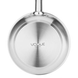Vogue Stainless Steel Non-Stick Teflon Platinum Plus Frying Pan 28cm