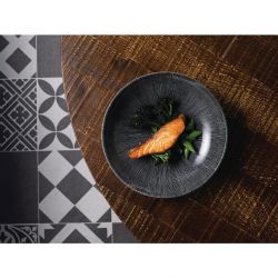 Churchill Studio Prints Agano Coupe Bowls Black 248mm (12 Pack)
