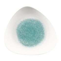 Churchill Studio Prints Raku Triangle Plates Jade Green 311mm (Pack of 6)
