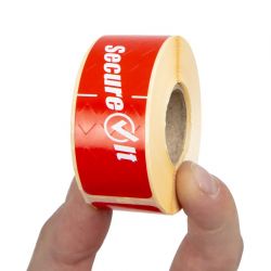 SecureIt Tamper-Resistant Removable Food Packaging Labels Small (2 x 250 Pack)
