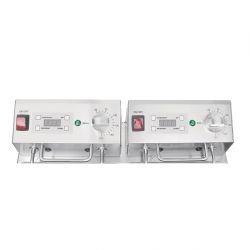 Buffalo Twin Tank Twin Basket 2x5Ltr Countertop Fryer with Timers 2x2.8kW