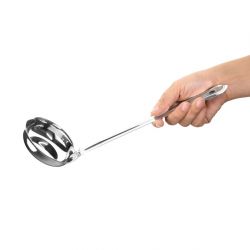 Nisbets Essentials Stainless Steel Plain Ladle 120ml