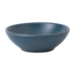 Churchill Super Vitrified Nourish Oslo Contour Shallow Bowl Blue 116mm (12 Pack)