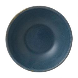 Churchill Super Vitrified Nourish Oslo Contour Shallow Bowl Blue 130mm (12 Pack)