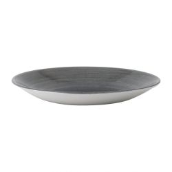 Churchill Stonecast Aqueous Deep Coupe Plates Grey 239mm (12 Pack)