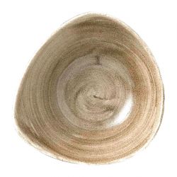 Churchill Stonecast Patina Lotus Bowl Antique Taupe 178mm (12 Pack)