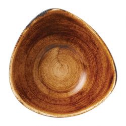 Churchill Stonecast Patina Lotus Bowl Vintage Copper 178mm (12 Pack)
