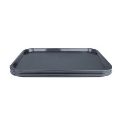Olympia Kristallon Foodservice Tray Charcoal
