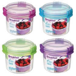 Sistema KLIP IT Dual Cereal and Yoghurt Container 530ml