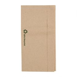 Fiesta Recyclable Recycled Lunch Napkin Kraft 32x30cm 1ply Dispenser Fold (6000 Pack)