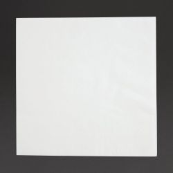 Fiesta Recyclable Lunch Napkin White 33x33cm 2ply 1/4 Fold (2000 Pack)