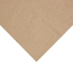 Fiesta Recyclable Recycled Lunch Napkin Kraft 33x33cm 2ply 1/4 Fold (2000 Pack)