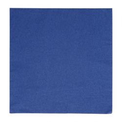 Fiesta Recyclable Dinner Napkin Dark Blue 40x40cm 2ply 1/4 Fold (2000 Pack)