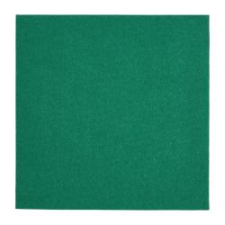 Fiesta Recyclable Dinner Napkin Dark Green 40x40cm 3ply 1/4 Fold (1000 Pack)