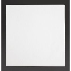Fiesta Recyclable Premium Tablin Dinner Napkin White 40x40cm Airlaid 1/4 Fold (500 Pack)