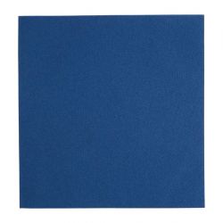Fiesta Recyclable Premium Tablin Dinner Napkin Dark Blue 40x40cm Airlaid 1/4 Fold (500 Pack)