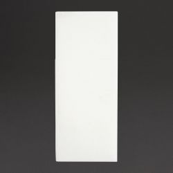 Fiesta Recyclable Premium Tablin Dinner Napkin White 48x40cm Airlaid Pocket Fold (400 Pack)