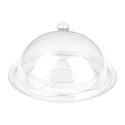 Olympia Kristallon Polycarbonate Display Plate Clear
