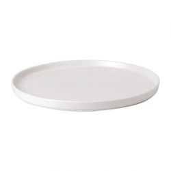 White Walled Plates 10 3/4 