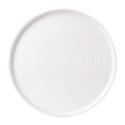 Vellum White Walled Plates 10 1/4 