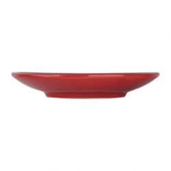 Olympia Cafe Red Saucer (Fits FF990) - 131mm 5 3/10