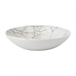Studio Prints Kintsugi Agate Grey Coupe Bowls 182mm (Pack of 12)
