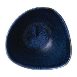 Stonecast Plume Ultramarine Triangle Bowl 9oz (12 pack)