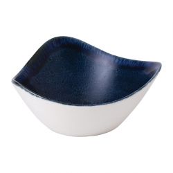 Stonecast Plume Ultramarine Triangle Bowl 9oz (12 pack)