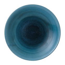 Stonecast Aqueous Lagoon Deep Coupe Plates 11 