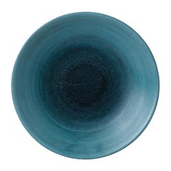 Stonecast Aqueous Lagoon Deep Coupe Plates 10 