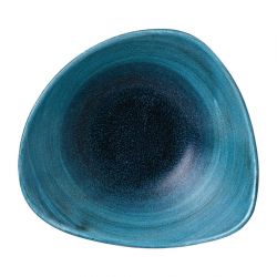 Stonecast Aqueous Lagoon Triangle Bowl 21oz (12 Pack)