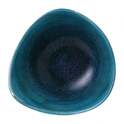 Stonecast Aqueous Lagoon Triangle Bowl 13oz (12 Pack)