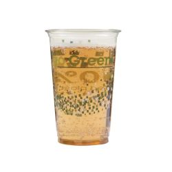 eGreen Disposable Pint Glasses to Brim UKCA CE Marked (1000 pack)