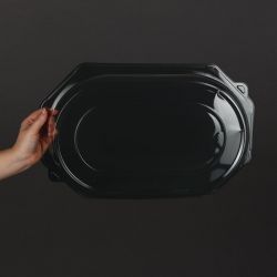 Faerch Large Octagonal Platter Box Lid (Pack of 50)