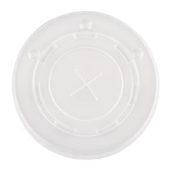 Fiesta Recyclable Polystyrene Lids for 12oz Cold Paper Cups 80mm (1000 Pack)